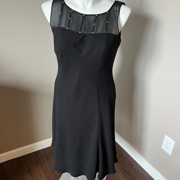 Evan-Picone LBD- size 16 GUC Black - Picture 1 of 8